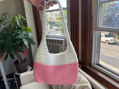 Handmade Knit Tote Bag