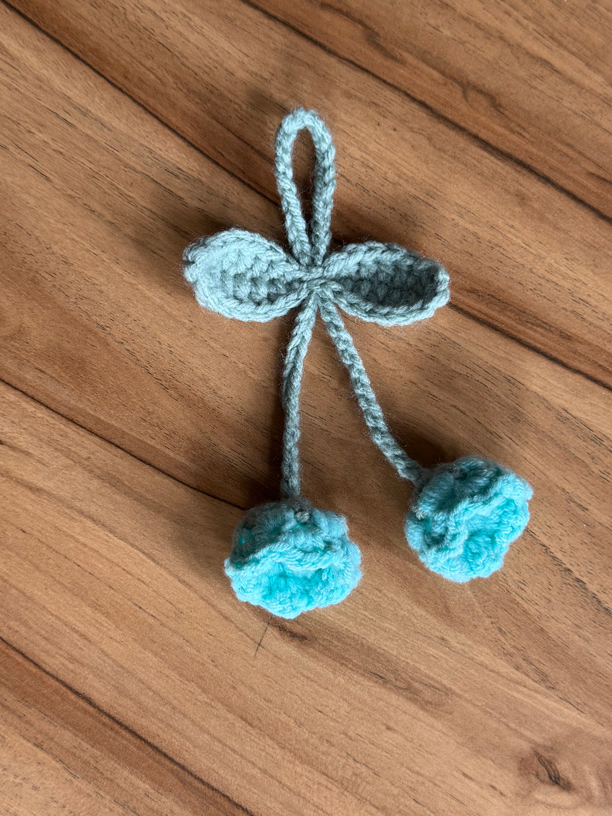 Handmade Bag Charm, Pink Bell Flower Bookmark